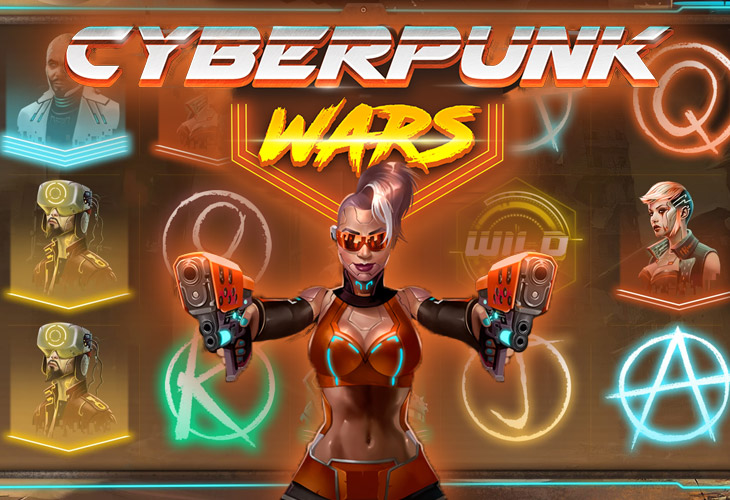 Cyberpunk Wars - Woohoo slot at Vegas Now Casino Casino