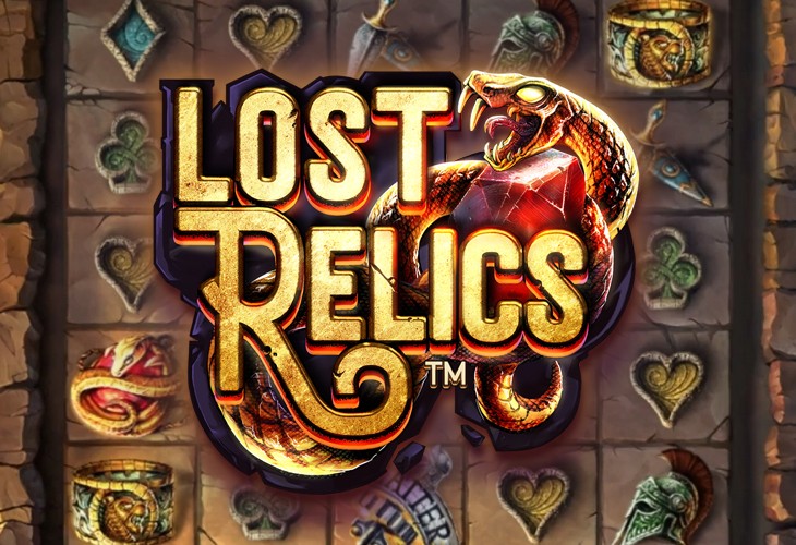 Lost Relics - NetEnt slot at Vegas Now Casino Casino