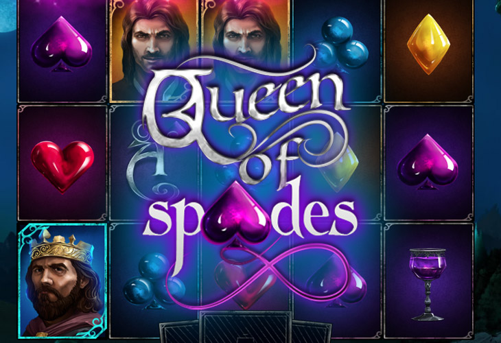 Queen Of Spades - Mascot slot at Vegas Now Casino Casino