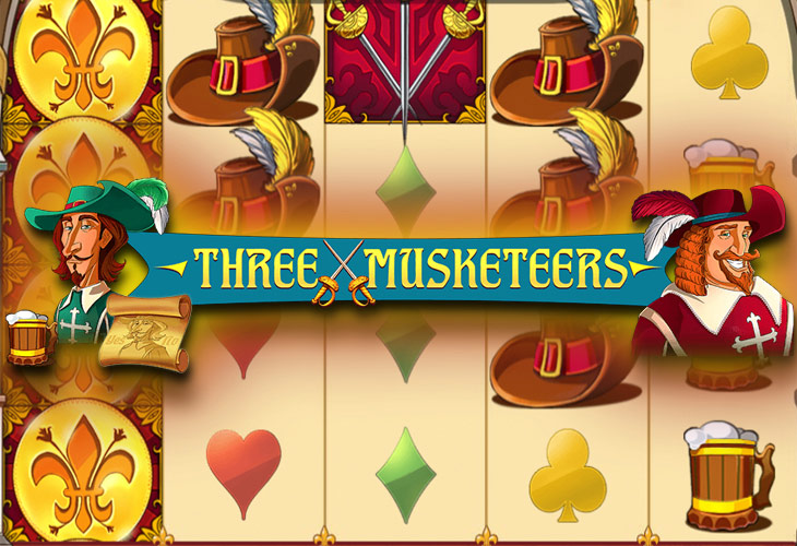 Three Musketeers - Red Tiger Gaming slot at Vegas Now Casino Casino