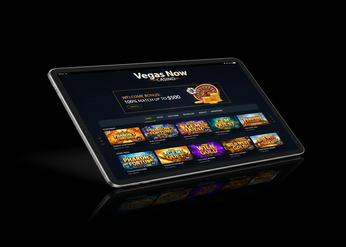 Vegas Now Casino Casino in Tablet